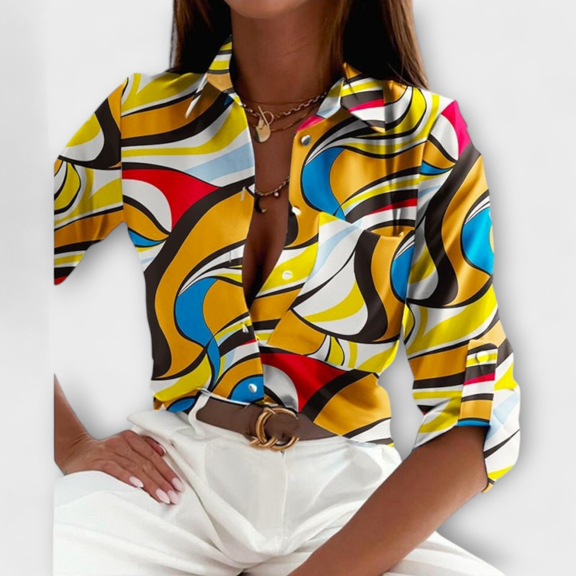 Ormelle | Elegant and Versatile Classic Collar Blouse