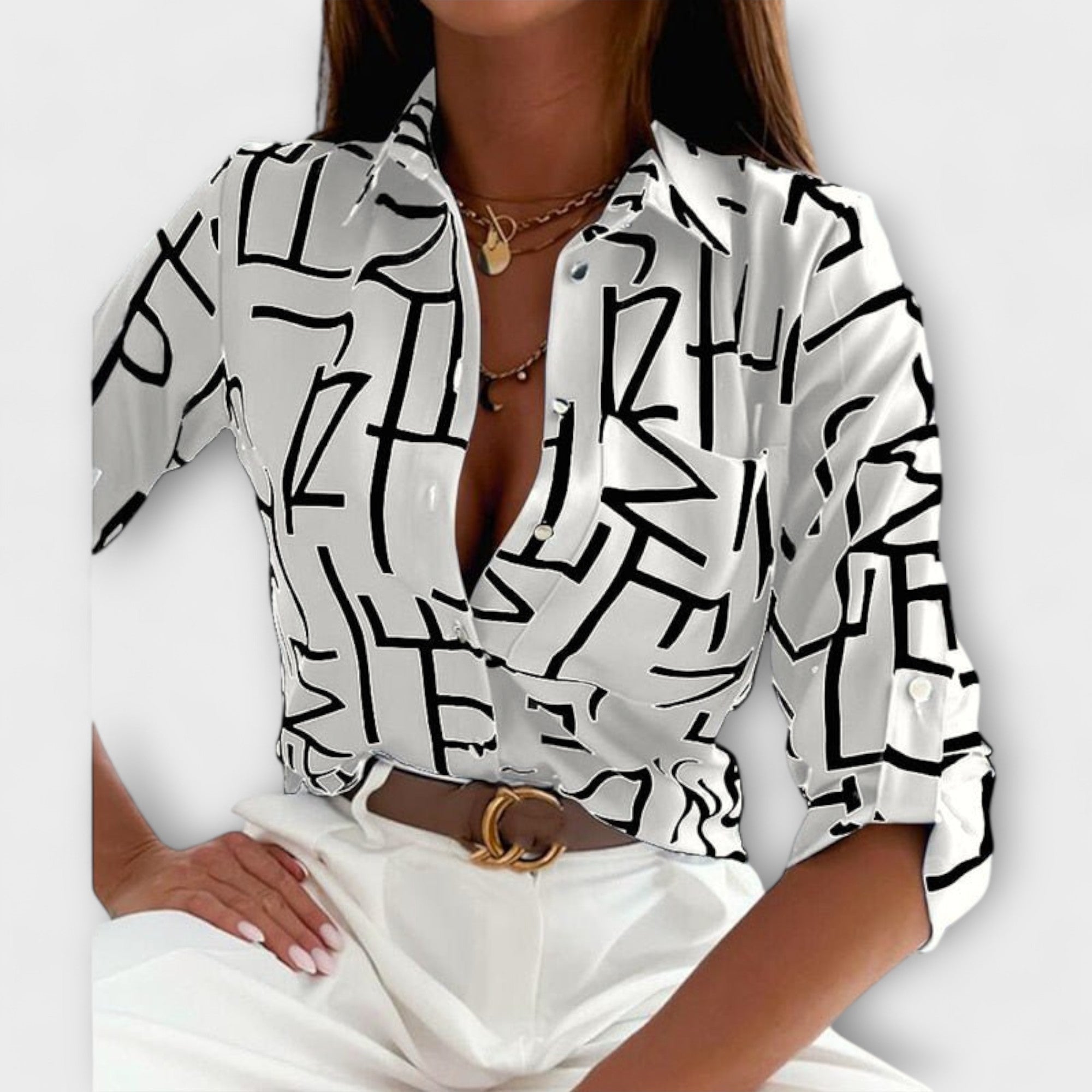 Ormelle | Elegant and Versatile Classic Collar Blouse