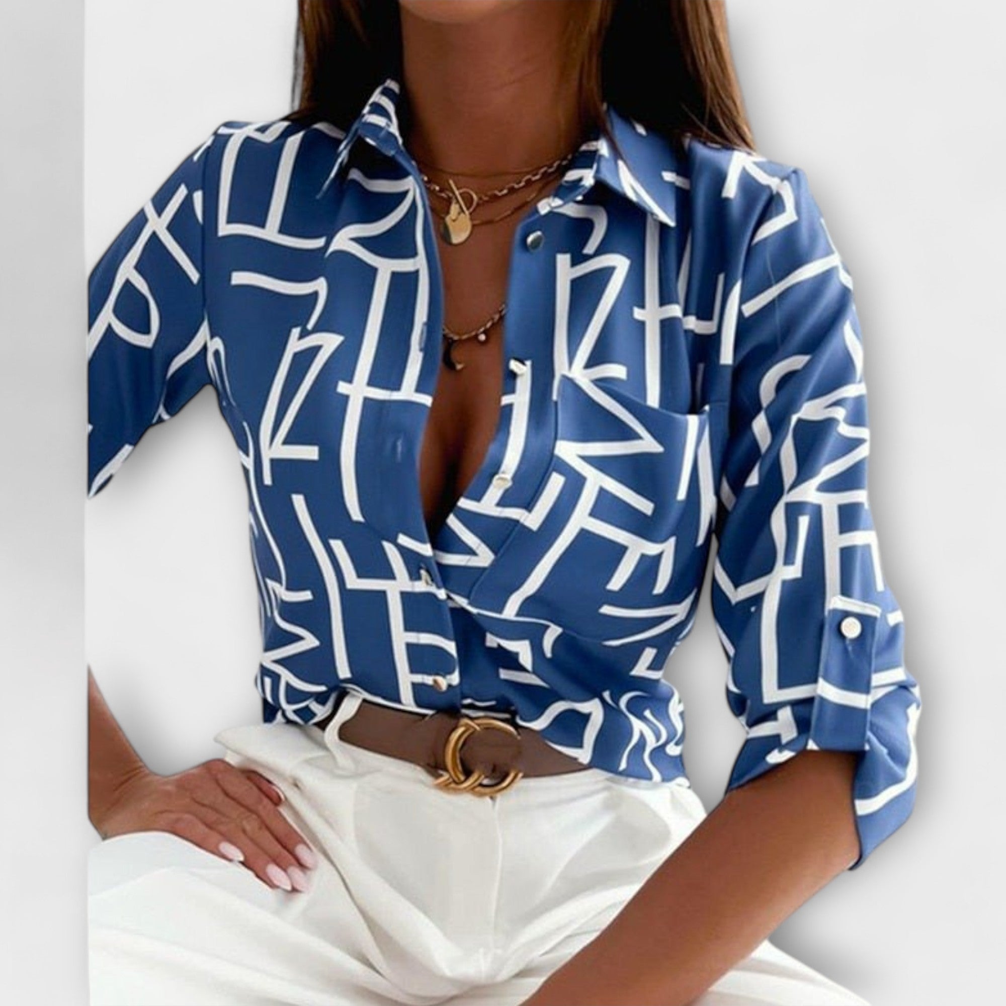 Ormelle | Elegant and Versatile Classic Collar Blouse