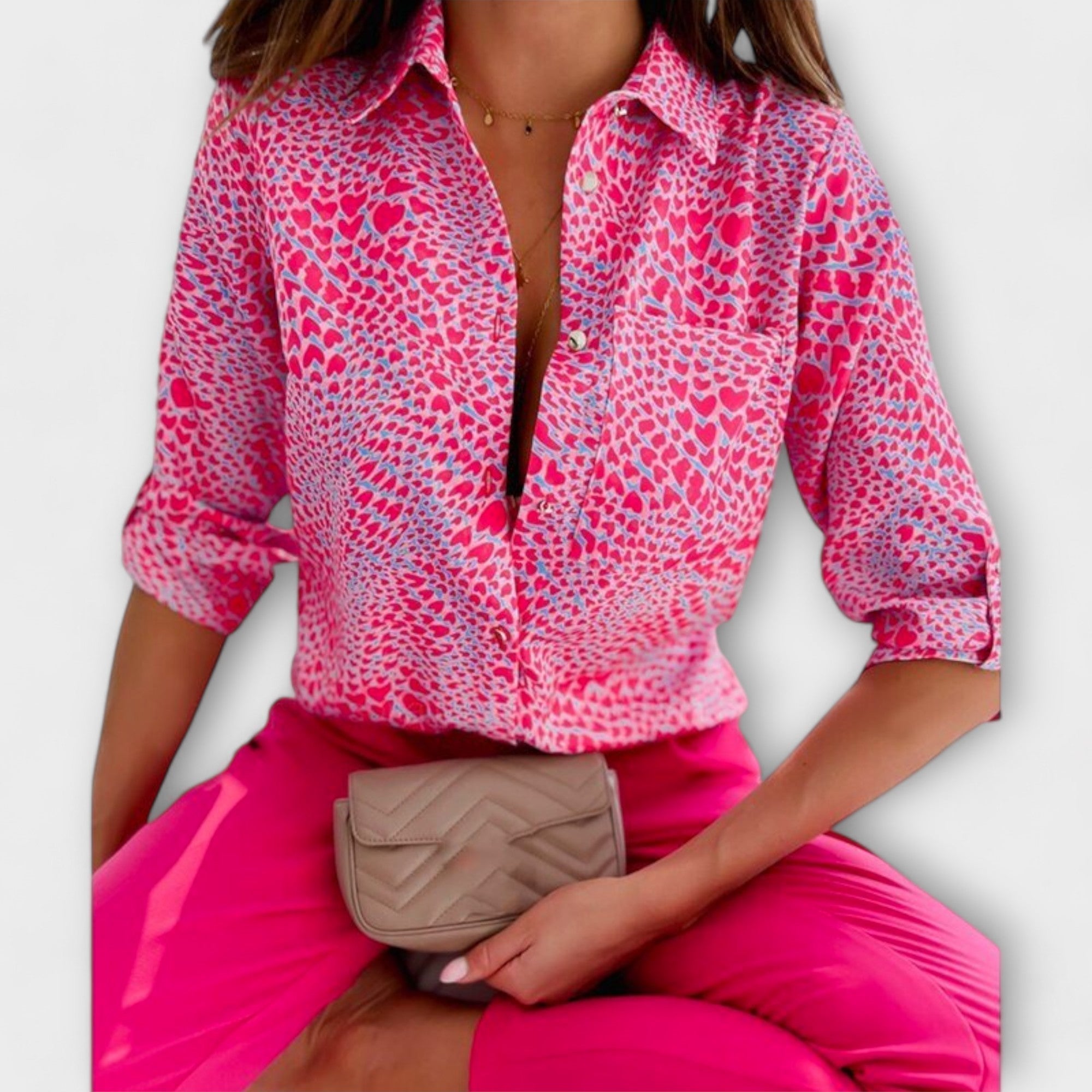 Ormelle | Elegant and Versatile Classic Collar Blouse