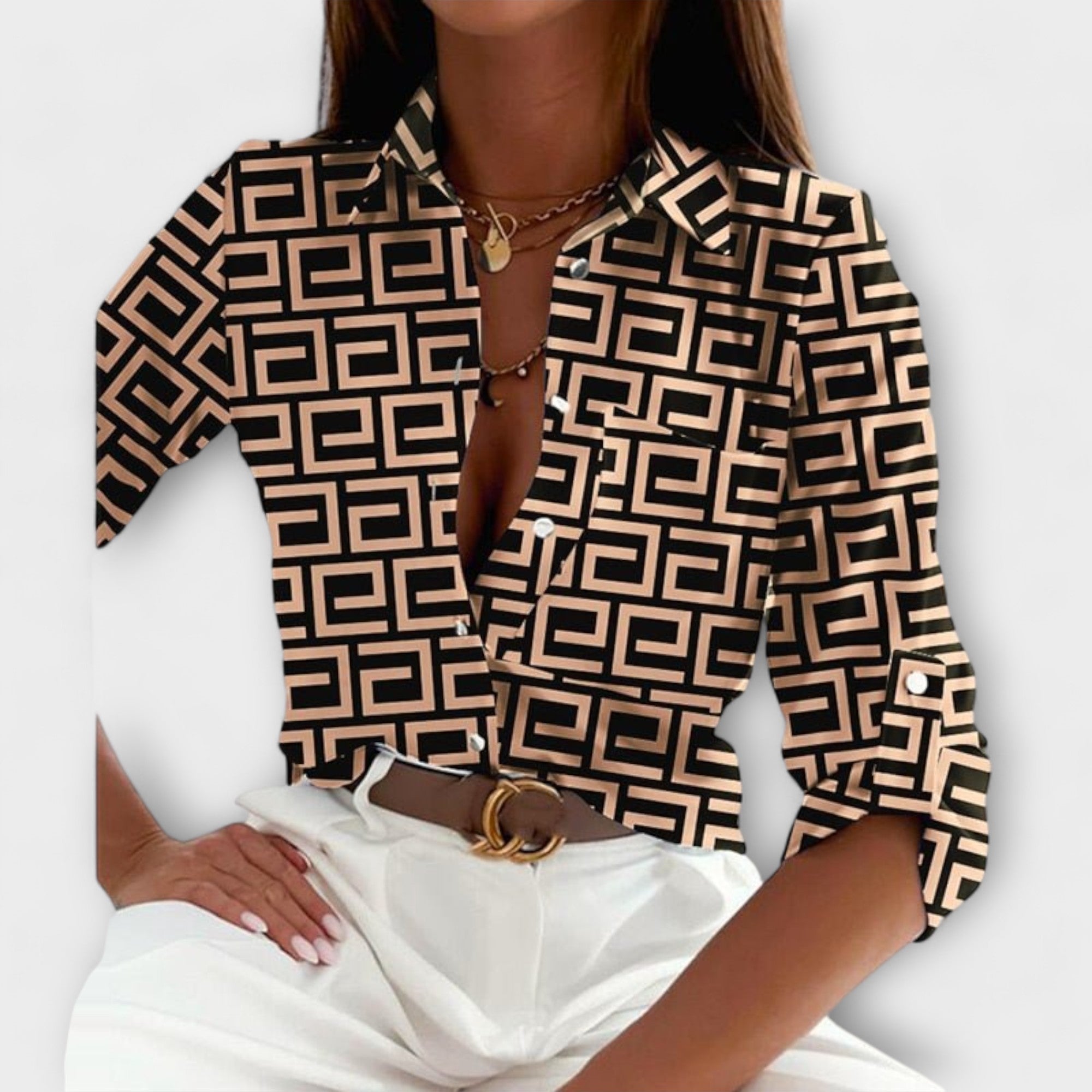 Ormelle | Elegant and Versatile Classic Collar Blouse