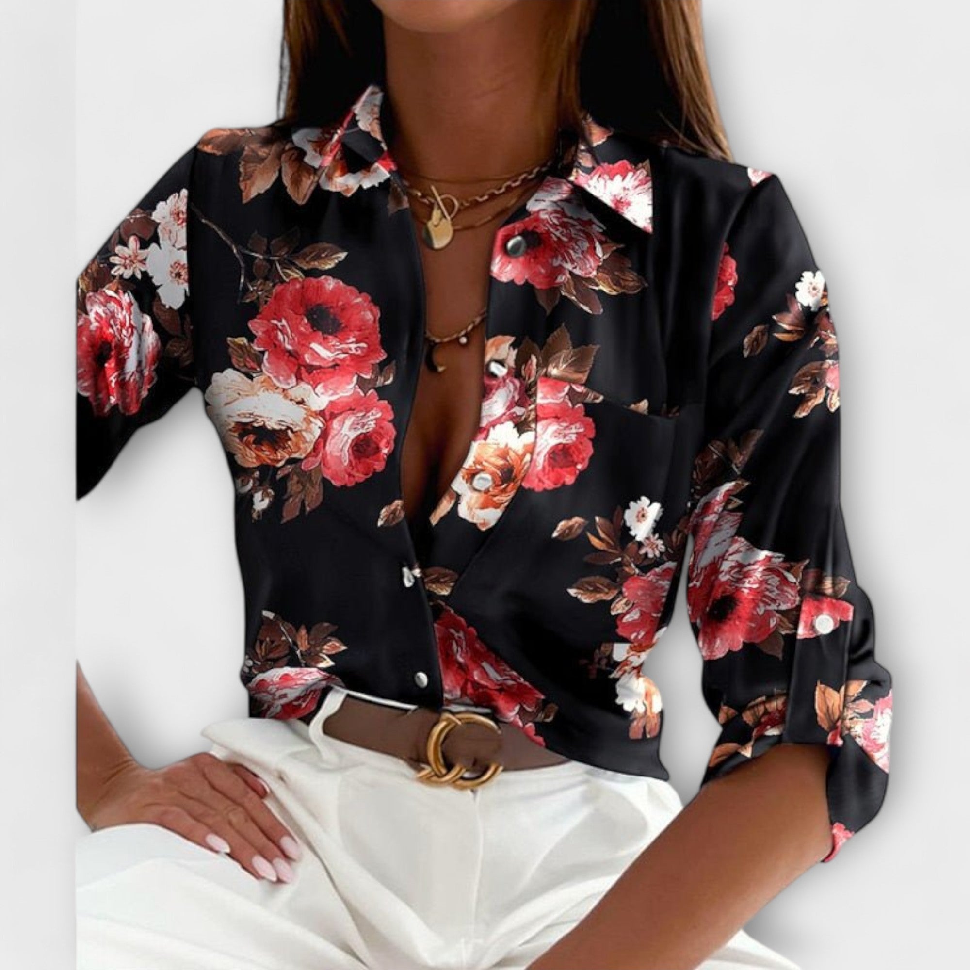 Ormelle | Elegant and Versatile Classic Collar Blouse