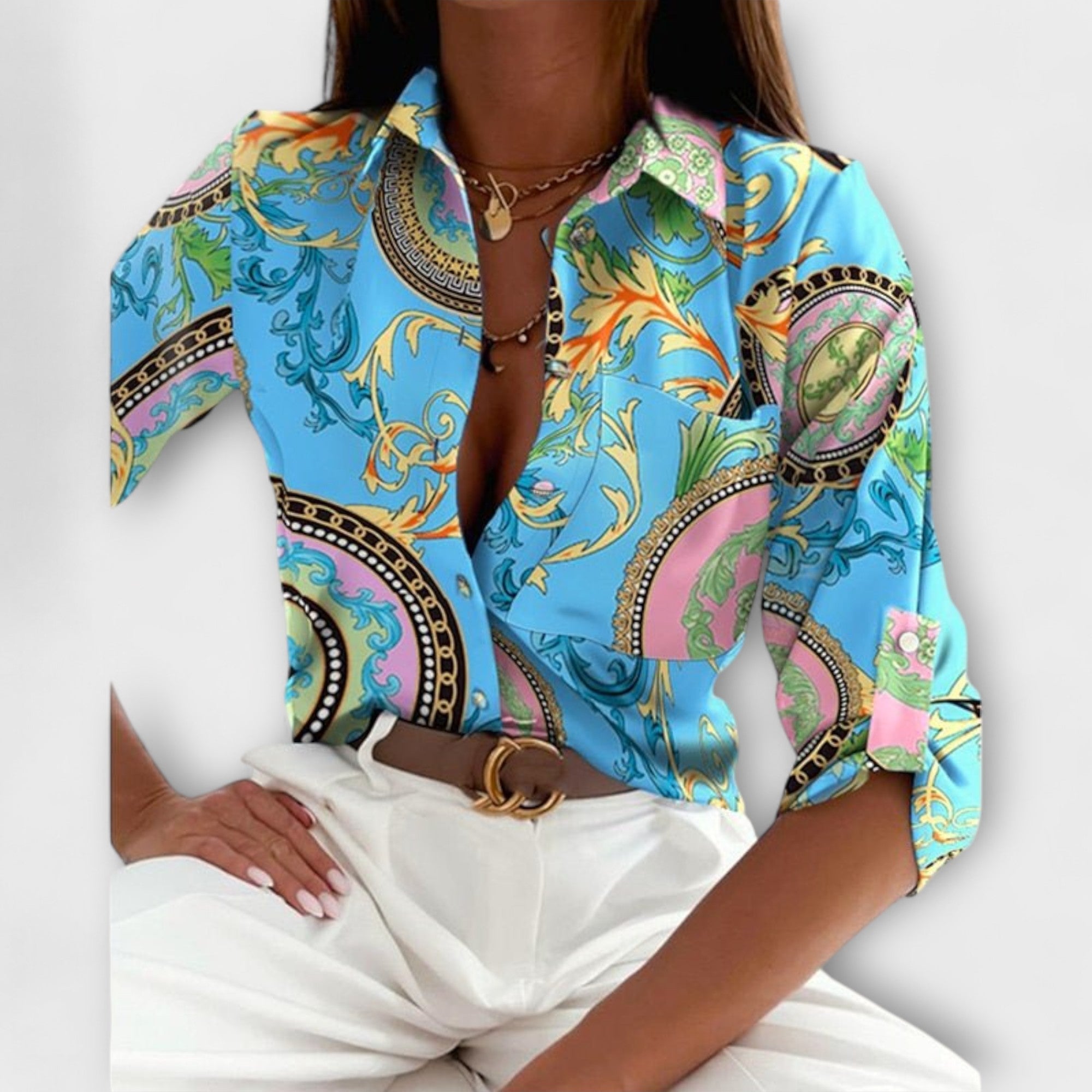 Ormelle | Elegant and Versatile Classic Collar Blouse