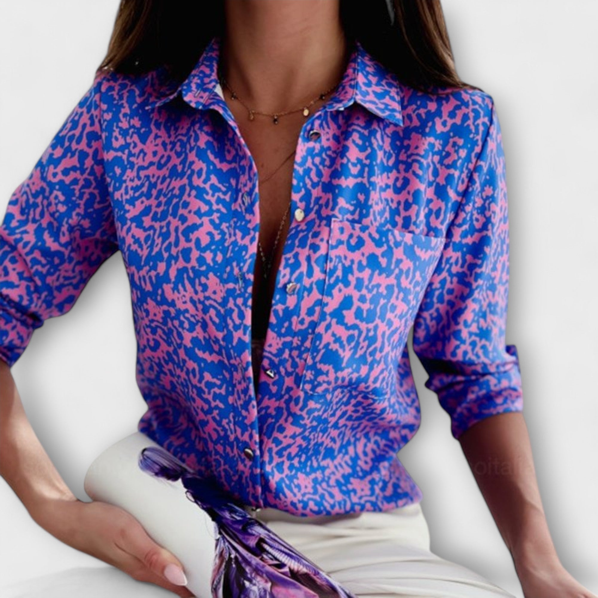 Ormelle | Elegant and Versatile Classic Collar Blouse