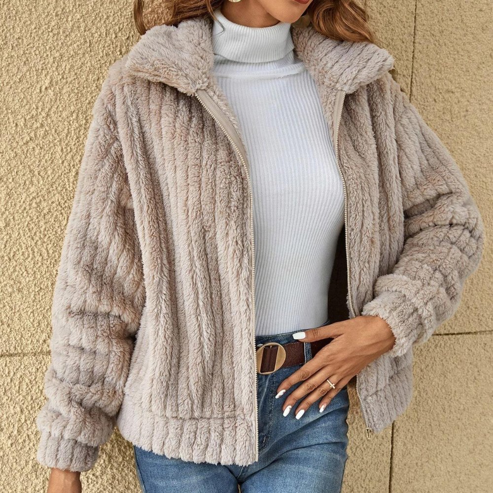 Zoe - Chic teddy cardigan