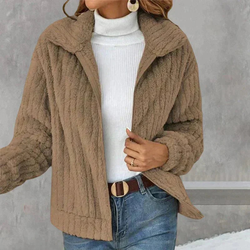 Zoe - Chic teddy cardigan
