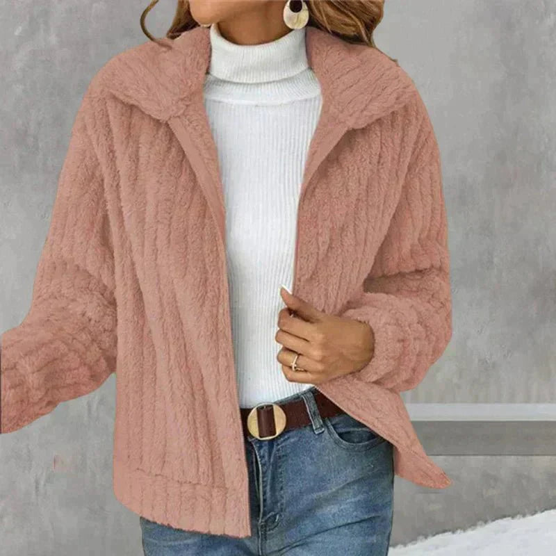 Zoe - Chic teddy cardigan