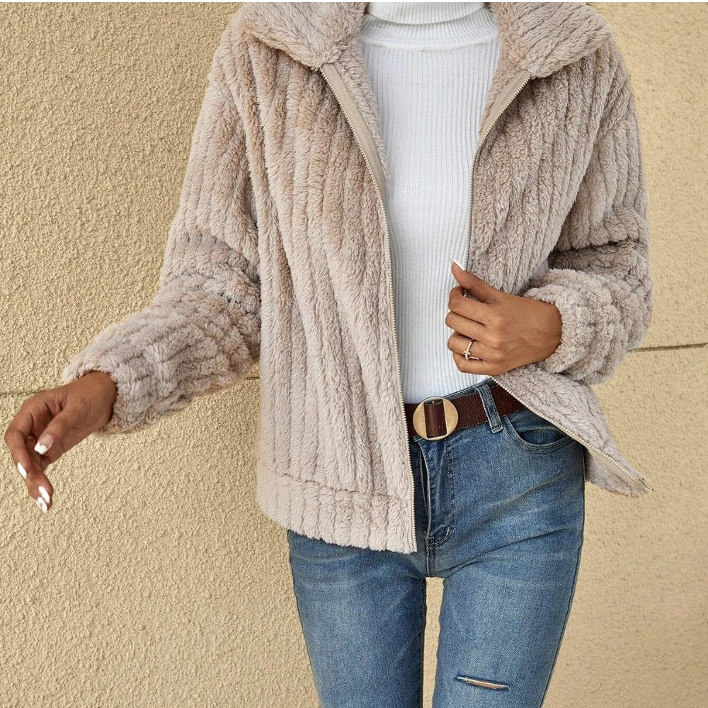 Zoe - Chic teddy cardigan